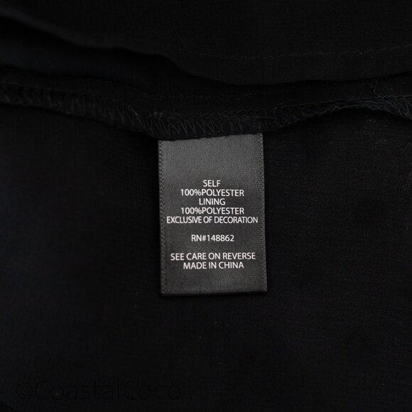 Torrid Size 2 Clip Dot Embroidered Tank Chiffon Black Festival Office Romantic - Picture 3 of 9